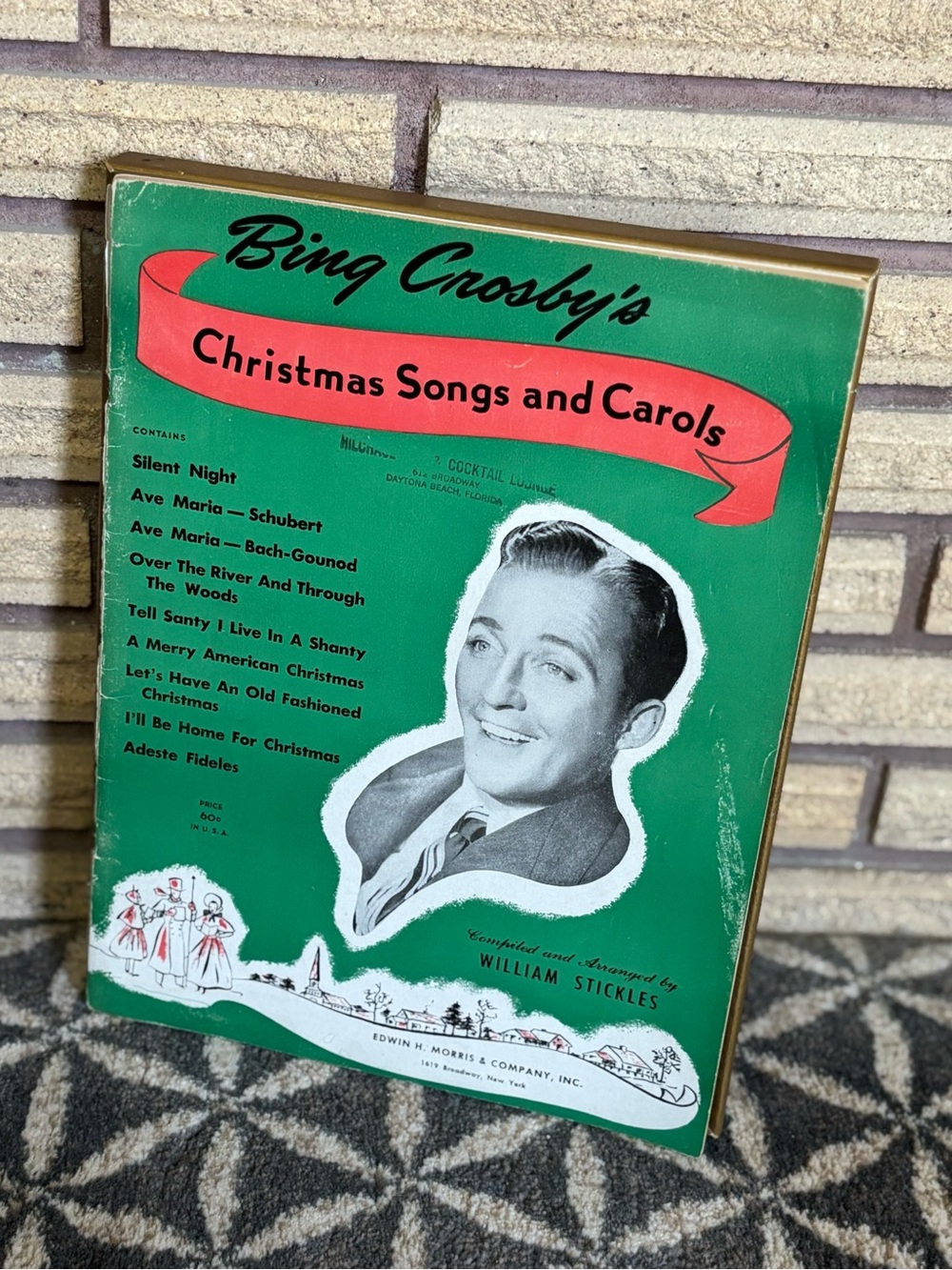 49's "Bing Crosby's Christmas Songs and Carols" Sheet Music - Christmas Music